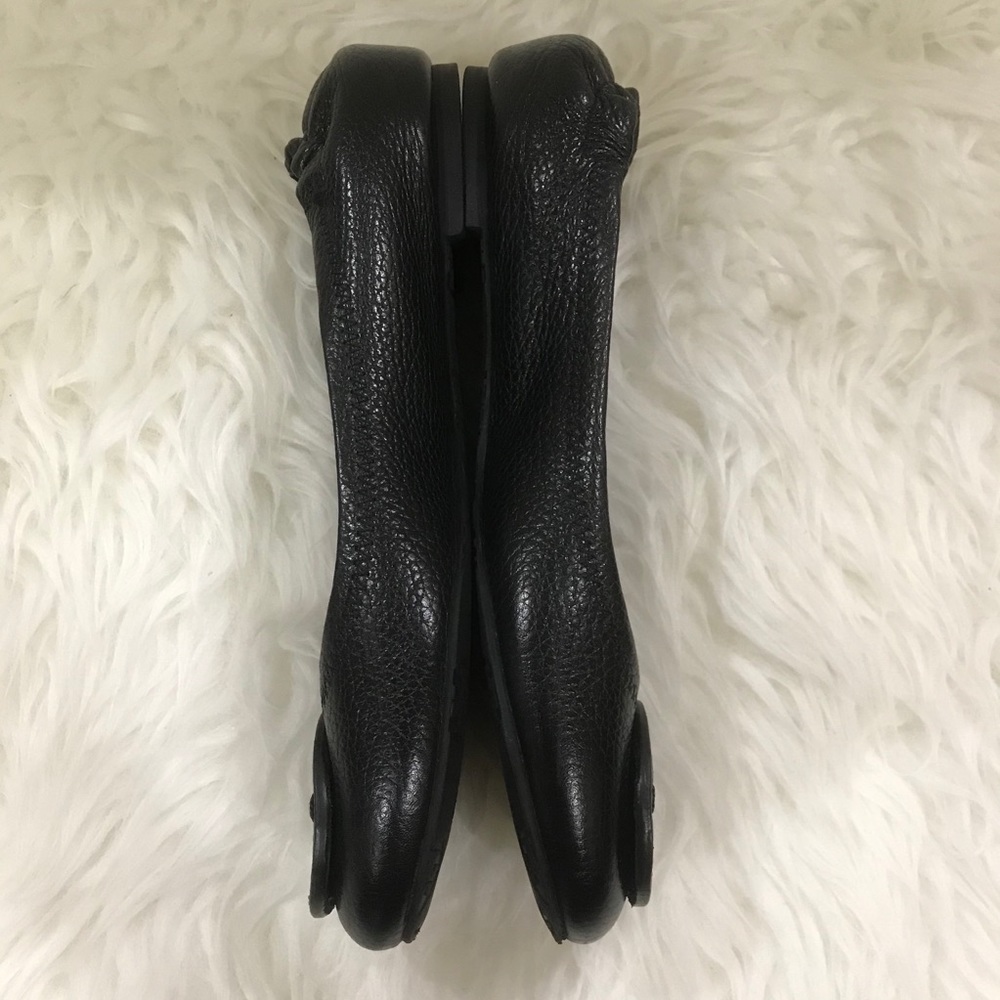 Tory Burch Women’s Reva Leather Flats Size 7.5 - Picture 10 of 10